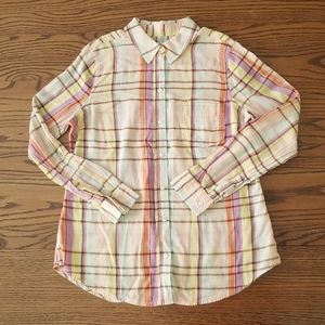 Plaid Old Navy Button Down (Size M)